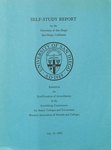 Self-Study Report by the University of San Diego Submitted for Reaffirmation of Accreditation to the Accrediting Commission for Senior Colleges and Universities Western Association of Schools and Colleges July 15, 1992 by University of San Diego