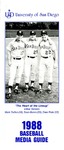 University of San Diego Baseball Media Guide 1988 by University of San Diego Athletics Department