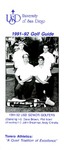 University of San Diego Golf Media Guide 1991-1992 by University of San Diego Athletics Department