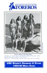 University of San Diego Swimming & Diving Media Guide 1994-1995 by University of San Diego Athletics Department
