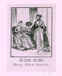 Sara Eugenia Blake Bookplate Commissioned for Mary Alice Ercolini (4 of 10)