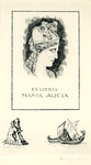 Sara Eugenia Blake Bookplate Commissioned for Mary Alice Ercolini (7 of 10)