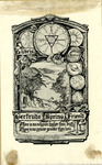 Bookplate there is no religion higher than truth, there is no power greater than love