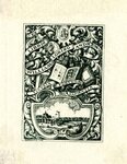Edwin Davis French Bookplate Commissioned by William Loring Andrews