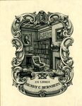 Edwin Davis French Bookplate Commissioned by Henry C. Bernheim