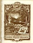 Edwin Davis French Bookplate Commissioned by James Wilson Bullock
