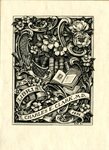 Edwin Davis French Bookplate Commissioned by Charles E. Clark, M.D.