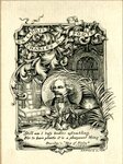 Edwin Davis French Bookplate Commissioned by Charles B. Foote