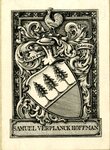 Edwin Davis French Bookplate Commissioned by Samuel Verplanck Hoffman