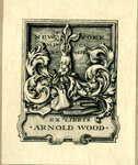 Edwin Davis French Bookplate Commissioned by Arnold Wood