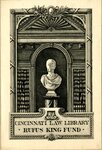 Edwin Davis French Bookplate Commissioned by Rufus King Fund
