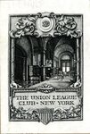 Edwin Davis French Bookplate Commissioned by The Union League Club (1 of 2)