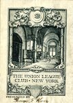 Edwin Davis French Bookplate Commissioned by The Union League Club (2 of 2)