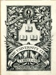 Edwin Davis French Bookplate Commissioned by The University Club