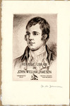 Bookplate of Jameson's portrait
