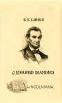 Arthur Nelson MacDonald Bookplate Commissioned for J. Edouard Diamond