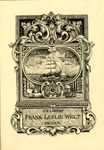 Arthur Nelson MacDonald Bookplate Commissioned for Frank Leslie Welt