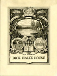 Arthur Nelson MacDonald Bookplate Commissioned for Dick Hall's House