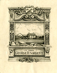 Arthur Nelson MacDonald Bookplate Commissioned for George H. Sargent