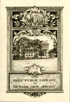 Arthur Nelson MacDonald Bookplate Commissioned for The Free Public Library of Newark New Jersey