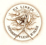 Bookplate of William Blake's The Ancient Days cover drawing