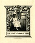 Joseph Winfred Spenceley Bookplate Commissioned for Josephine Elizabeth Izard