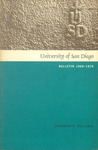 Bulletin of the University of San Diego Coordinate Colleges 1969-1970 by University of San Diego. Coordinate Colleges