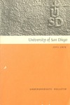Bulletin of the University of San Diego Coordinate Colleges 1971-1972 by University of San Diego. Coordinate Colleges