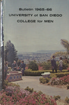 Bulletin of the University of San Diego College for Men 1965-1966 by University of San Diego. College for Men