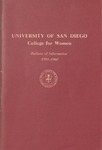 Bulletin of the San Diego College for Women 1959-1960 by San Diego College for Women
