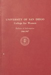 Bulletin of the San Diego College for Women 1966-1967 by San Diego College for Women