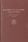 Bulletin of the San Diego College for Women 1960-1961
