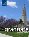 University of San Diego Graduate Course Catalog 2018-2019