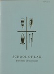 Bulletin of the University of San Diego School of Law 1966-1967 by University of San Diego. School of Law