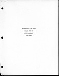 University of San Diego College for Men Faculty Handbook [1967-1968] by University of San Diego College for Men