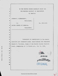 Transcript of Proceedings, Hirabayashi v. United States (C83-122V), Western District of Washington