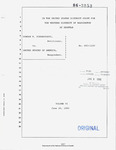 Transcript of Proceedings, Hirabayashi v. United States (C83-122V), Western District of Washington