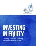 Investing in Equity: Creating Equitable Funding for Women Peacebuilders