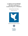 A CIRCLE OF SUPPORT: The Life and Work of Ludmila Popovici of Moldova by Alison Morse