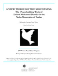 A VIEW THROUGH THE MOUNTAINS: The Peacebuilding Work of Zeinab Mohamed Blandia in the Nuba Mountains of Sudan by Jennifer Freeman