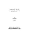 Seeking Freedom Amid Ruins: A Narrative of the Life and Work of Shukrije Gashi of Kosovo by Jackee Batanda