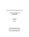 One Woman’s Life, One Thousand Women’s Voices A Narrative of the Life and Work of Mary Ann Arnado of the Philippines