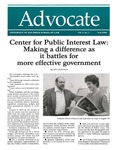 Advocate 1986 volume 5 number 1 by Office of Development and Alumni Affairs, USD School of Law