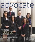 Advocate, Fall 2012