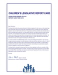 2015 Children's Legislative Report Card