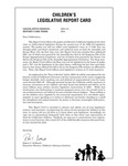 2004 Children's Legislative Report Card by Children's Advocacy Institute, University of San Diego School of Law