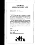 1997 Children's Legislative Report Card