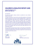 2025 Children's Legislative Report Card