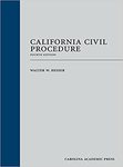 California civil procedure by Walter W. Heiser