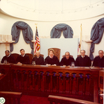 Courtroom Dedication, 1977 (color) by University of San Diego School of Law